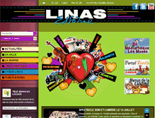 Tablet Screenshot of linas.fr